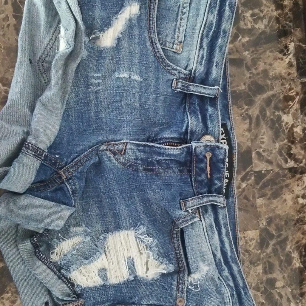Jean shorts